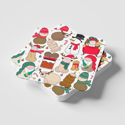 Christmas Willy Coaster